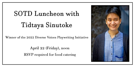 SOTD Luncheon with Tidtaya Sinutoke primary image