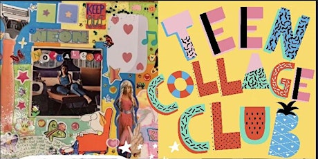 Teen Collage and Art club hosted by Amanda-Thursdays 5:30-7pm-donation base tickets