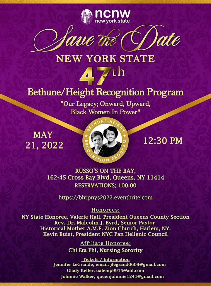 47th Annual Bethune-Height Recognition Program image