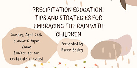 Precipitation Education: Strategies for Embracing the Rain with Children