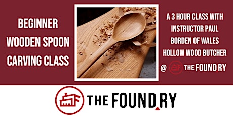 (Sold Out) Beginner Wooden Spoon Carving Class tickets
