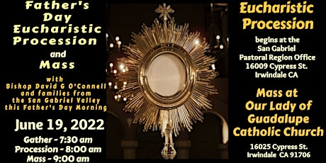 Father's Day Eucharistic Procession and Mass tickets