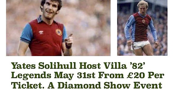 Yates Solihull Host Villa European Cup 1982 Q&A