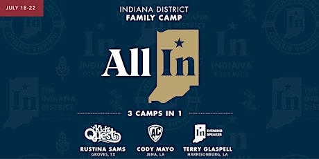 ALJC Indiana District Family Camp - All In 2022 tickets
