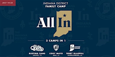 ALJC Indiana District Family Camp - All In 2022