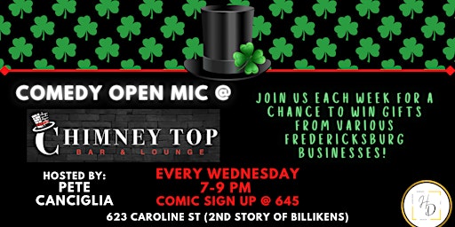 Chimney Top Comedy Open Mic