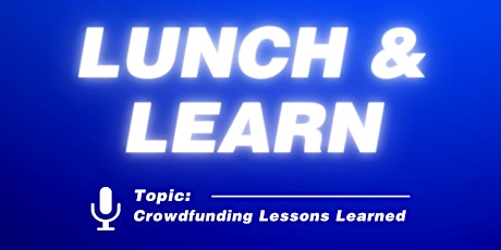 Catapult Grey Bruce Lunch and Learn: Crowdfunding Lessons Learned entradas