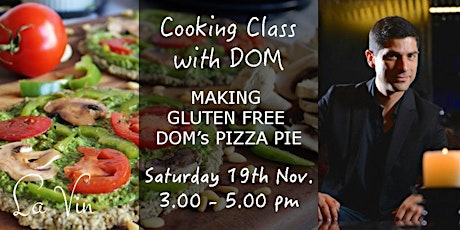 DOMS PIZZA PIE - Cooking Class at LA VIN primary image
