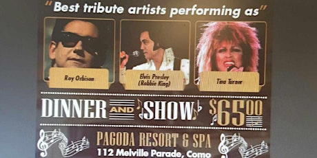 Tribute To The Legends Roy Orbison,Tina Turner and Elvis Presley primary image