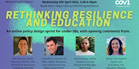 Rethinking Resilience and Education: Policy design sprint primary image