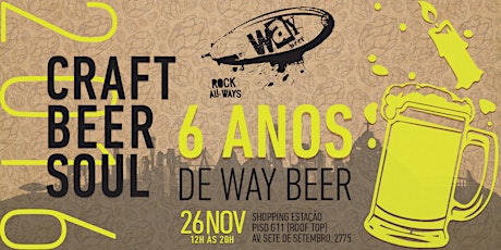 Imagem principal do evento WAY - CRAFT BEER SOUL