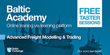 Free Introduction Session - Advanced Freight Modelling & Trading