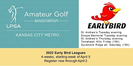 2022 Early Bird League Registration primary image