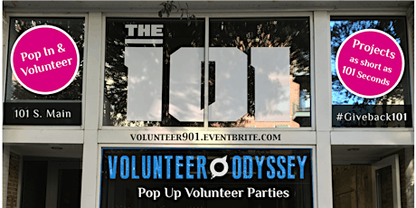 Volunteer Odyssey's Pop Up Volunteer Parties primary image