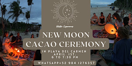 Image principale de New Moon Cacao Ceremony in Playa del Carmen by Holistic Experiences