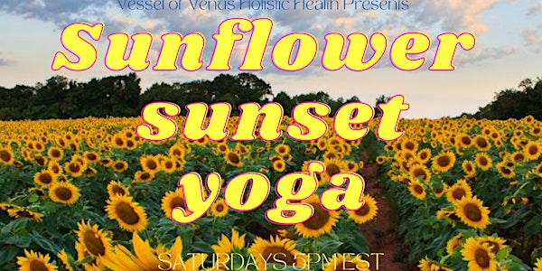 Sunflower Sunset Yoga
