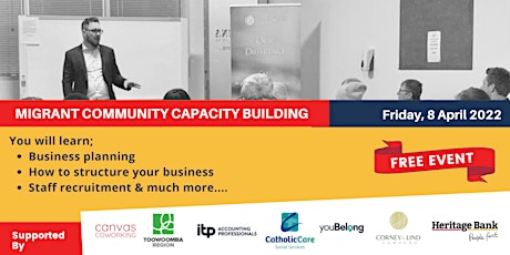 Migrant Community Capacity Building - Business Workshop & Training primary image