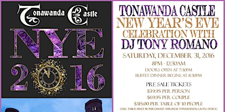 Tonawanda Castle New Year's Eve Celebration primary image