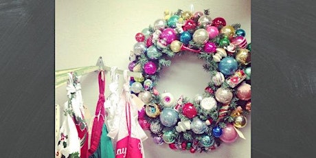Create Your Own Vintage Ornament Wreath With Us primary image