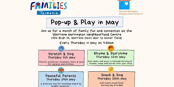 Pop-up and Play in May