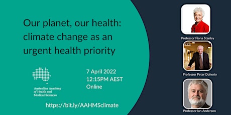 Our planet, our health: climate change as an urgent health priority primary image