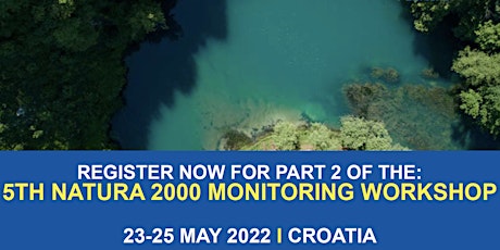 5th Natura 2000 monitoring workshop - part 2 tickets