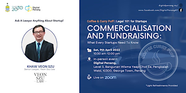 [CCP] Commercialisation and Fundraising: What Every Startups Need To Know