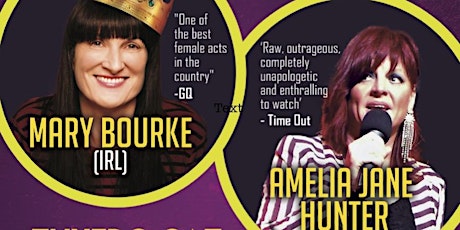 Primaire afbeelding van FUNNY FOR A GRRRL; STAND UP COMEDY Amelia Jane Hunter & Mary Bourke