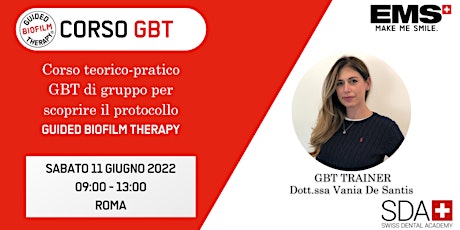 Corso GBT Dott.ssa Vania De Santis biglietti