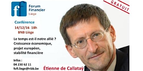 Image principale de Conférence Étienne de Callataÿ