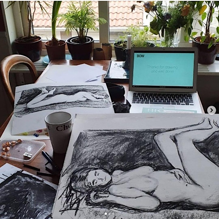 Refreshers/Beginners Life Drawing Online Course image