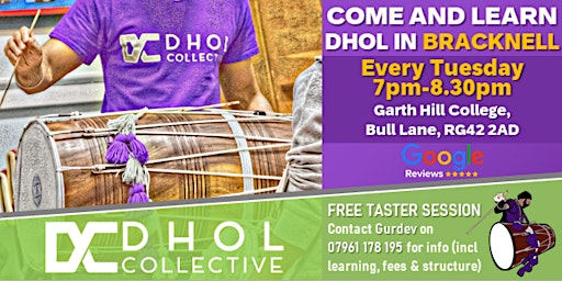 Dhol Collective Dhol Class in Bracknell (close to Reading & Camberley)