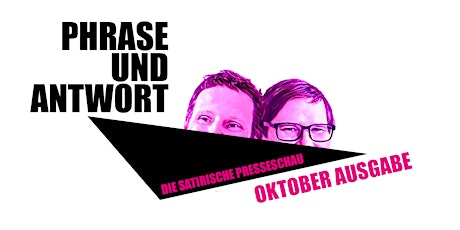 Phrase und Antwort OKTOBER AUSGABE primary image