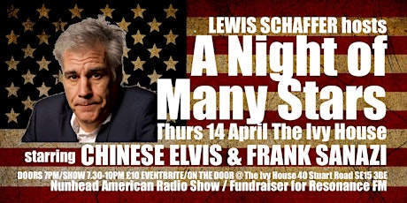 Lewis Schaffer's A Night of Many Stars 14 April  primärbild