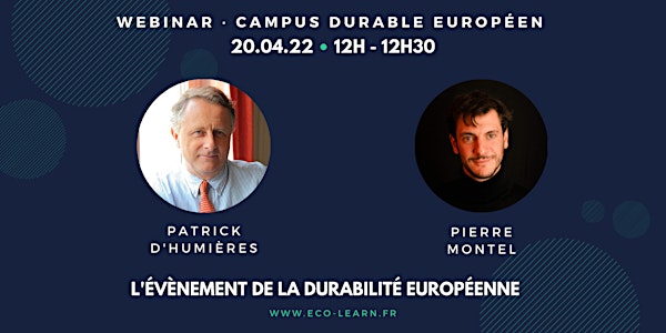 Webinar · Campus Durable Européen