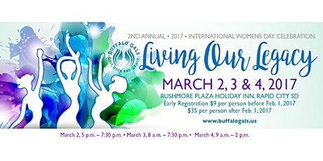 2017 International Woman's Day Conference - "Living Our Legacy" primary image