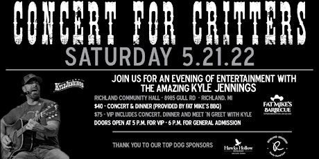 Concert For Critters tickets