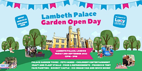Lambeth Palace Garden Open Day tickets