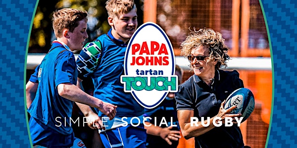 Papa Johns Tartan Touch Single Pass - Cartha Queens Park RFC