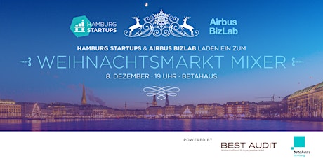 Hauptbild für Hamburg Startups und Airbus Bizlab Weihnachts-Mixer