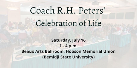 Coach R.H. Peters' Celebration of Life tickets
