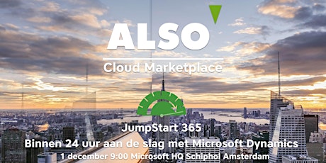 Primaire afbeelding van ALSO Cloud & Minds United | JumpStart 365: klik-en-klaar Dynamics 365