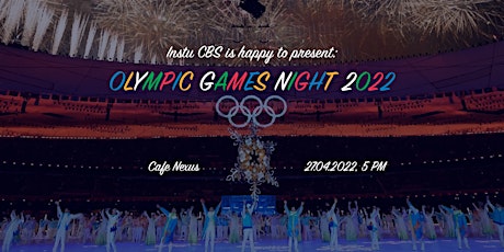 Instu CBS: Olympic Games Night 2022 biljetter