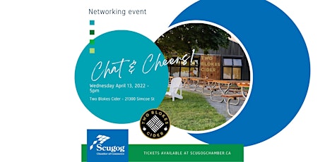 Chat & Cheers  with the Scugog Chamber of Commerce