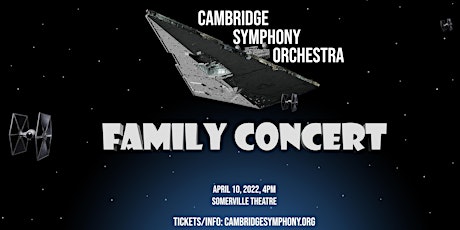Cambridge Symphony Orchestra presents: Family Concert 2022 primary image