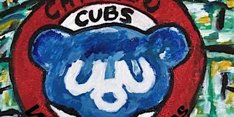 'Go Cubs Go' Paint & Sip Party primary image