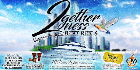 6th Annual 2Getherness BoatRide | Elegance on the Water tickets