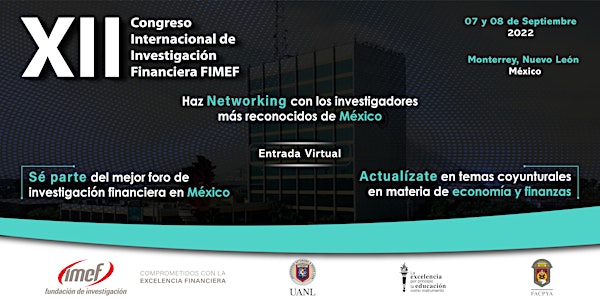 Congreso Internacional de Investigación Financiera FIMEF (Virtual)