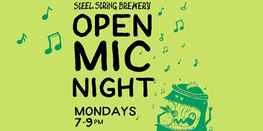 Open Mic Night at the Taproom!