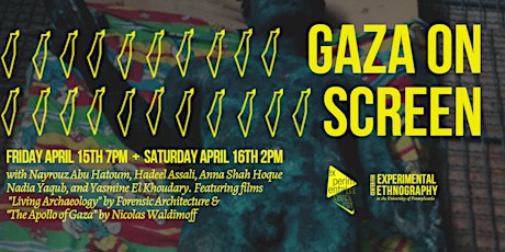 Gaza On Screen: Attending to the Fugitive
